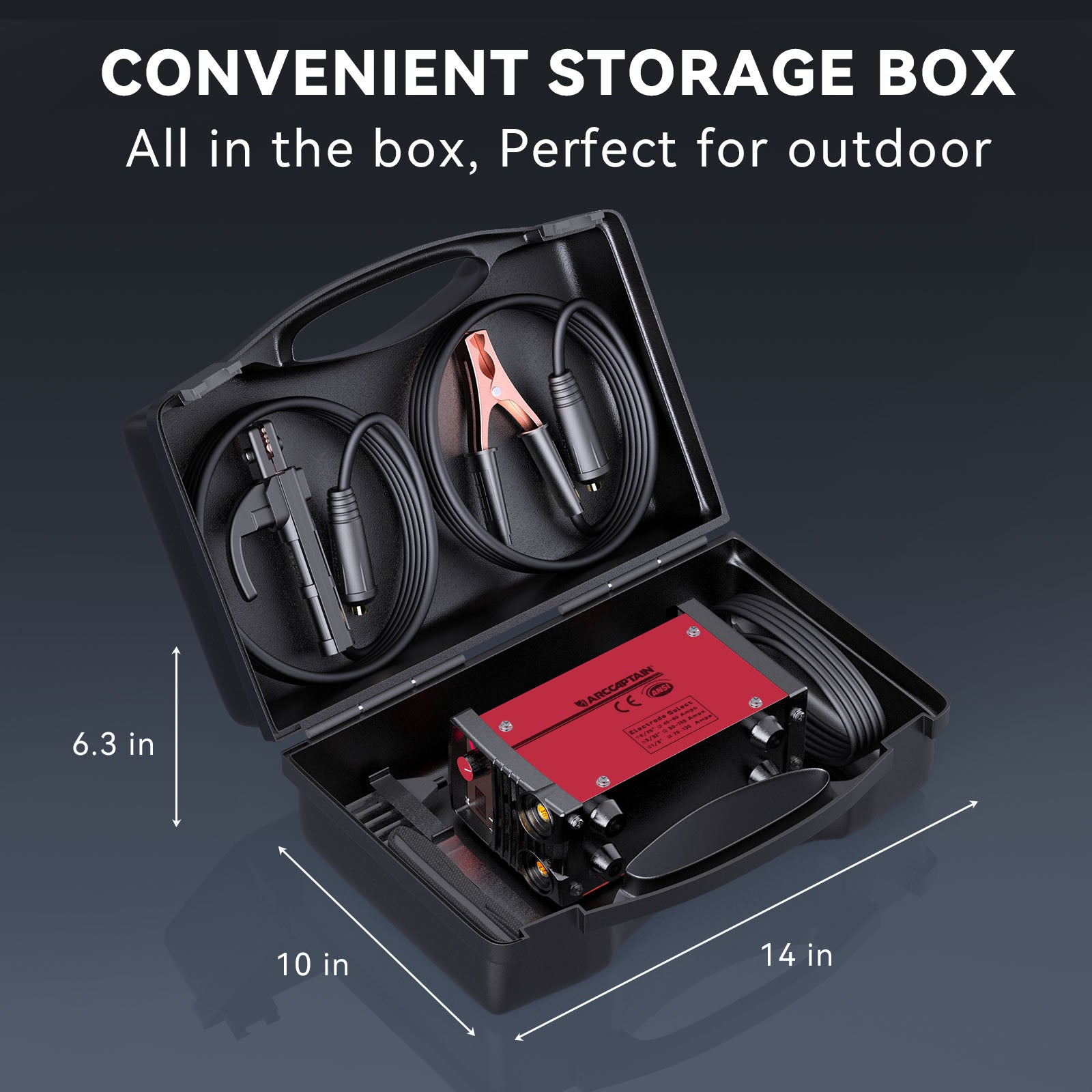 Arccaptain ARC130 110V  Portable Mini Beginner Stick Welder