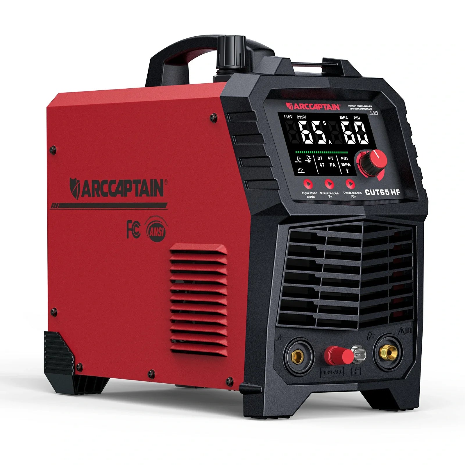 Arccaptain CUT65 HF 65A Heavy-Duty Plasma Cutter