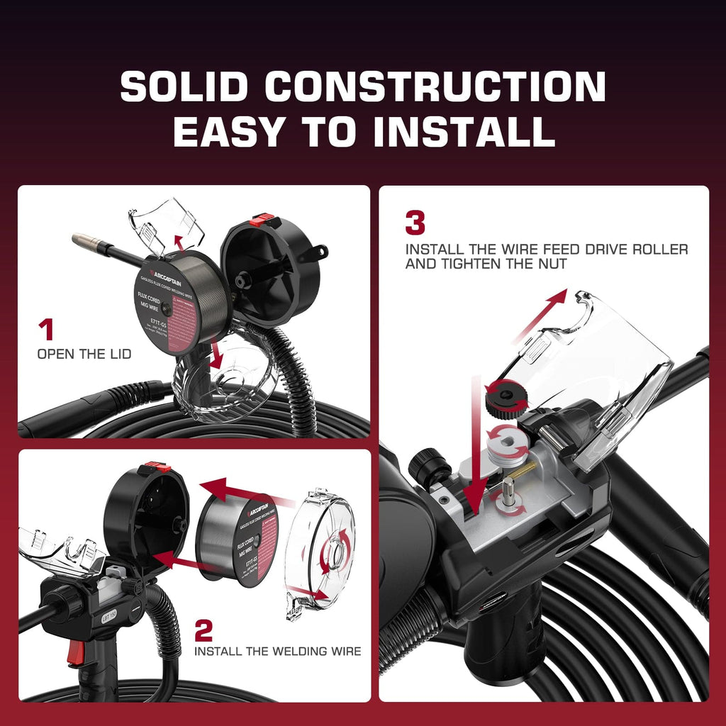 Arccaptain Spool Gun For Better Aluminum Welding