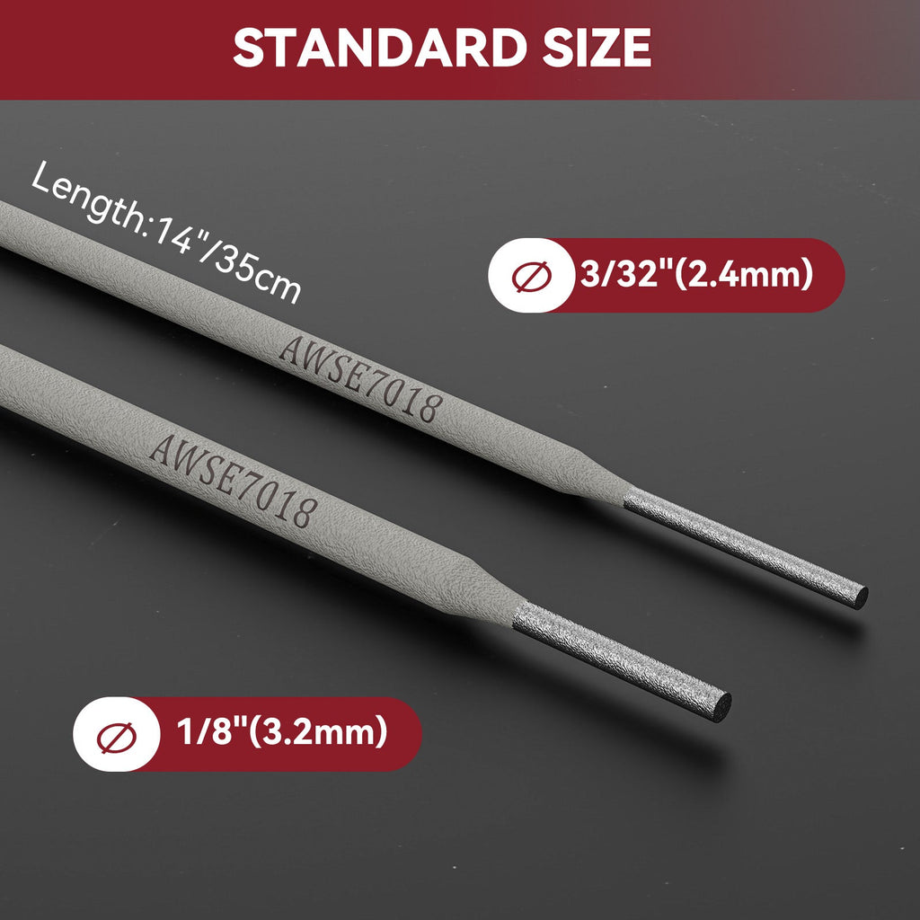 Arccaptain 7018 Welding Rod 5LB Low Hydrogen Carbon Steel Stick Welding Electrodes