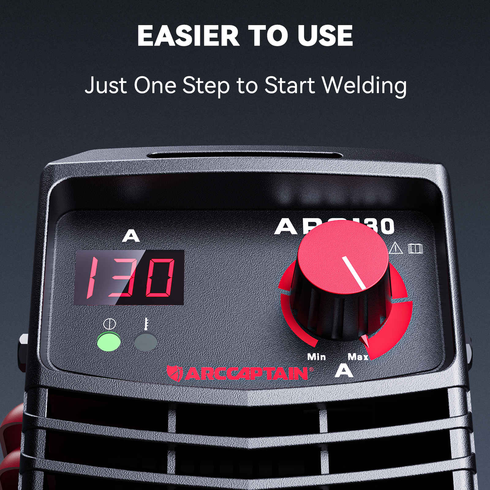 Arccaptain ARC130 110V  Portable Mini Beginner Stick Welder
