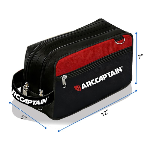 2 Pack 12 Inch Small Tool Bag Zipper Tool Pouch