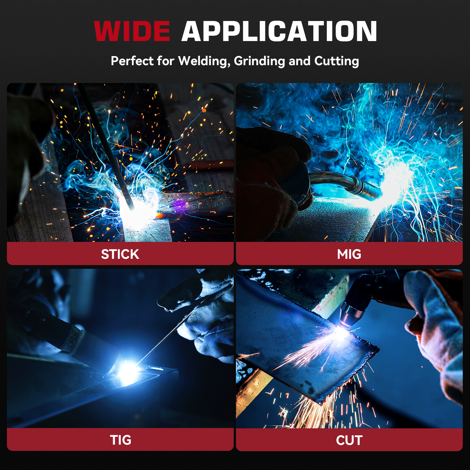 ClearLite X100 Auto Darkening Helmet for Welding Alien Hunter