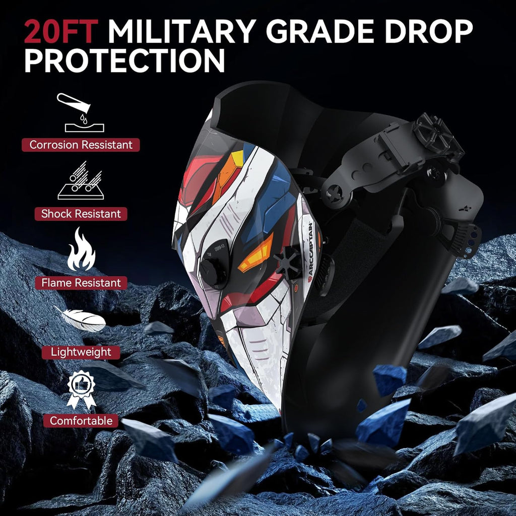 ClearLite X100 Welding Hood for MIG TIG Stick Welding Mobile Suit ClearLite X100