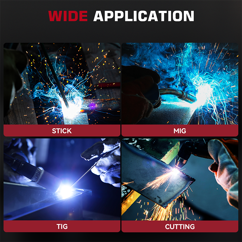 VisionMax X200 Auto Darkening Helmet for Welding Godzilla
