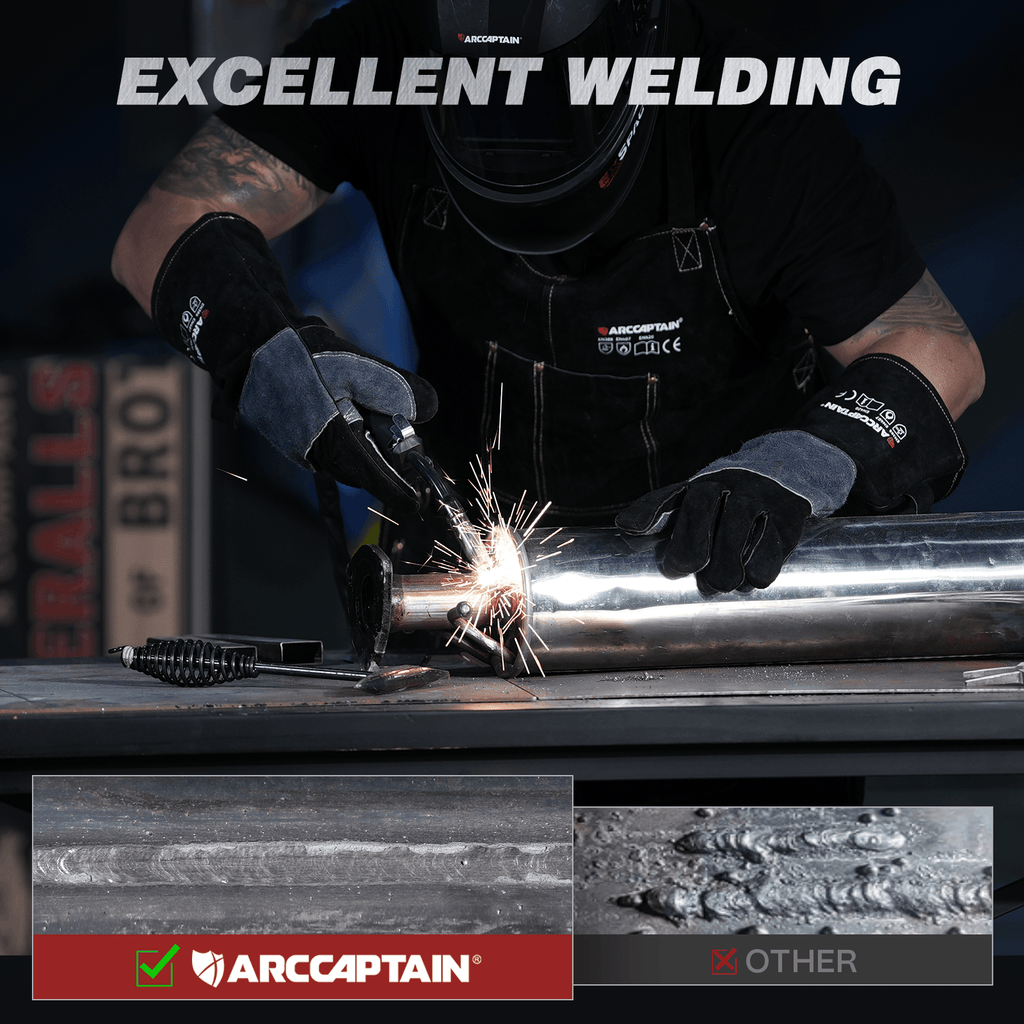 Arccaptain MIG165 Portable MIG Welder Machine For Beginners