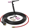 13ft WP-17V 150A Argon Lift TIG Torch with 35-50mm Connector