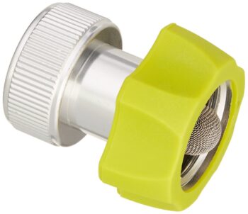 Restored Sun Joe Hose Adaptor Series SPX-AGHA | Universal 3/4-Inch Aluminum Pressure Washer to Garden | Compatible with all SPX-series pressure washer | Green (Refurbished)