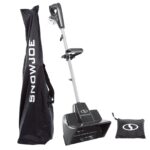 Restored Snow Joe 24V-SS11-CVR-XR-GRY | 24V iON+ Cordless Snow Shovel Kit | 11-Inch | W/ 5.0-Ah Battery & Charger + Bonus Cover (Refurbished)